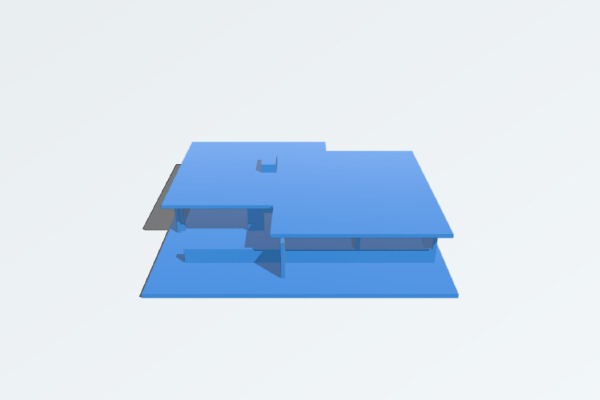 "Project 3" Vintage House Model | 3d print model