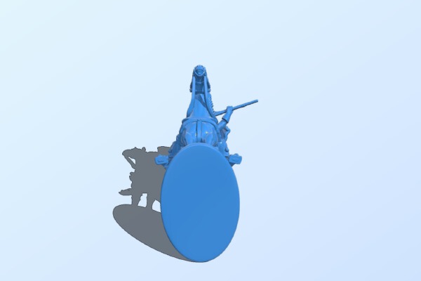 Napoleonic french guard chasseur | 3d print model