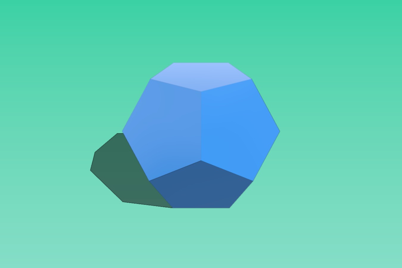 "Completely" Solid Dodecahedron
