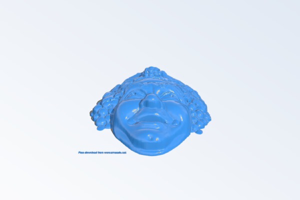 Pattern of human face | 3d print model