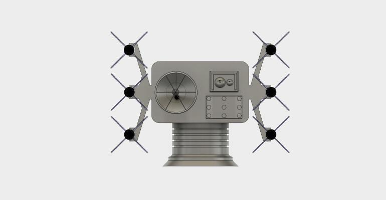 TRX-4 Tactical Sidewinder Laucher | 3d print model