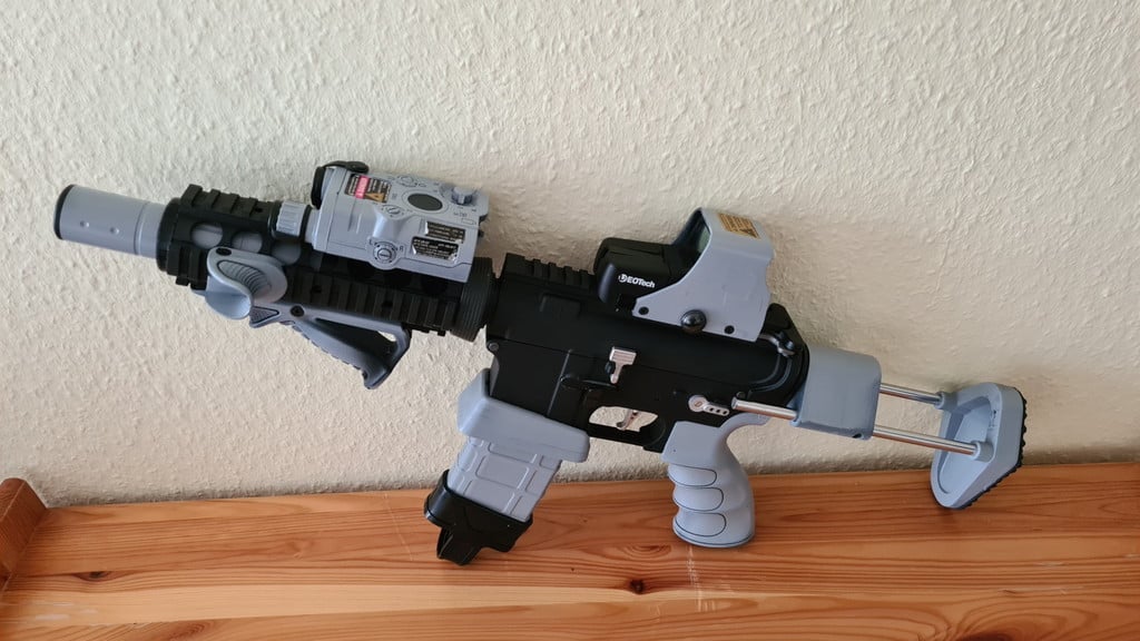 Airsoft M4 Collapsible Stock