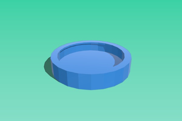 Mobius Camera Standard (Type A) Lens Cap | 3d print model