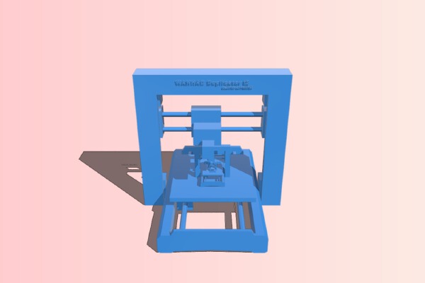 Wanhao duplicator i3 printing itself recursively | 3d print model