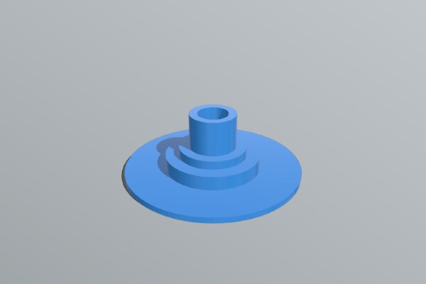 Dremel 3D Printer Spool | 3d print model