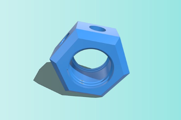 Structured Water - Bottle Connector | 3d print model