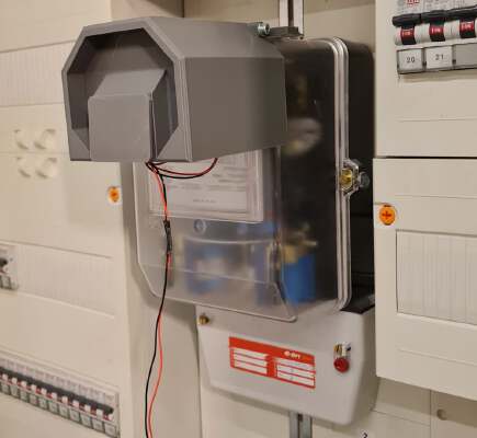 Electricity Meter with ESP32 Cam | 3d print model