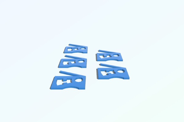 Lock Tumblers(better print size) | 3d print model