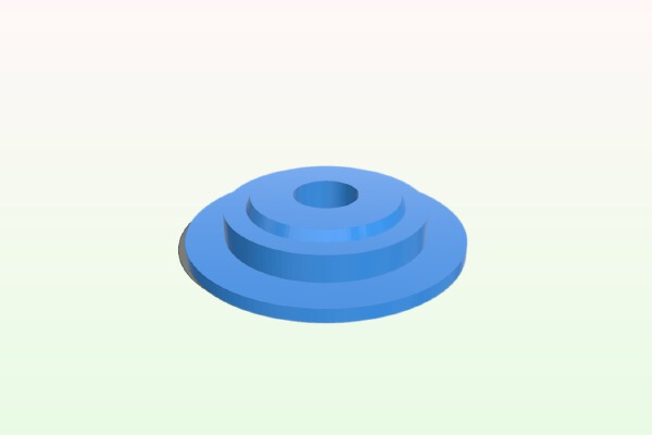 Screen Door Wheel | 3d print model