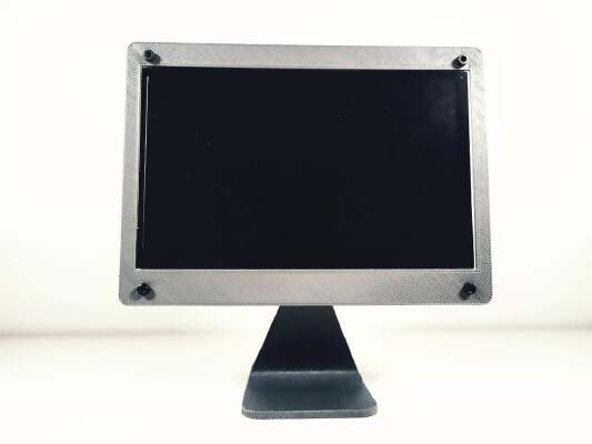 Raspberry Pi 7 Inch Touchscreen display case | 3d print model