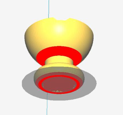 Joystick gamecube with xbox thumstick | 3d print model