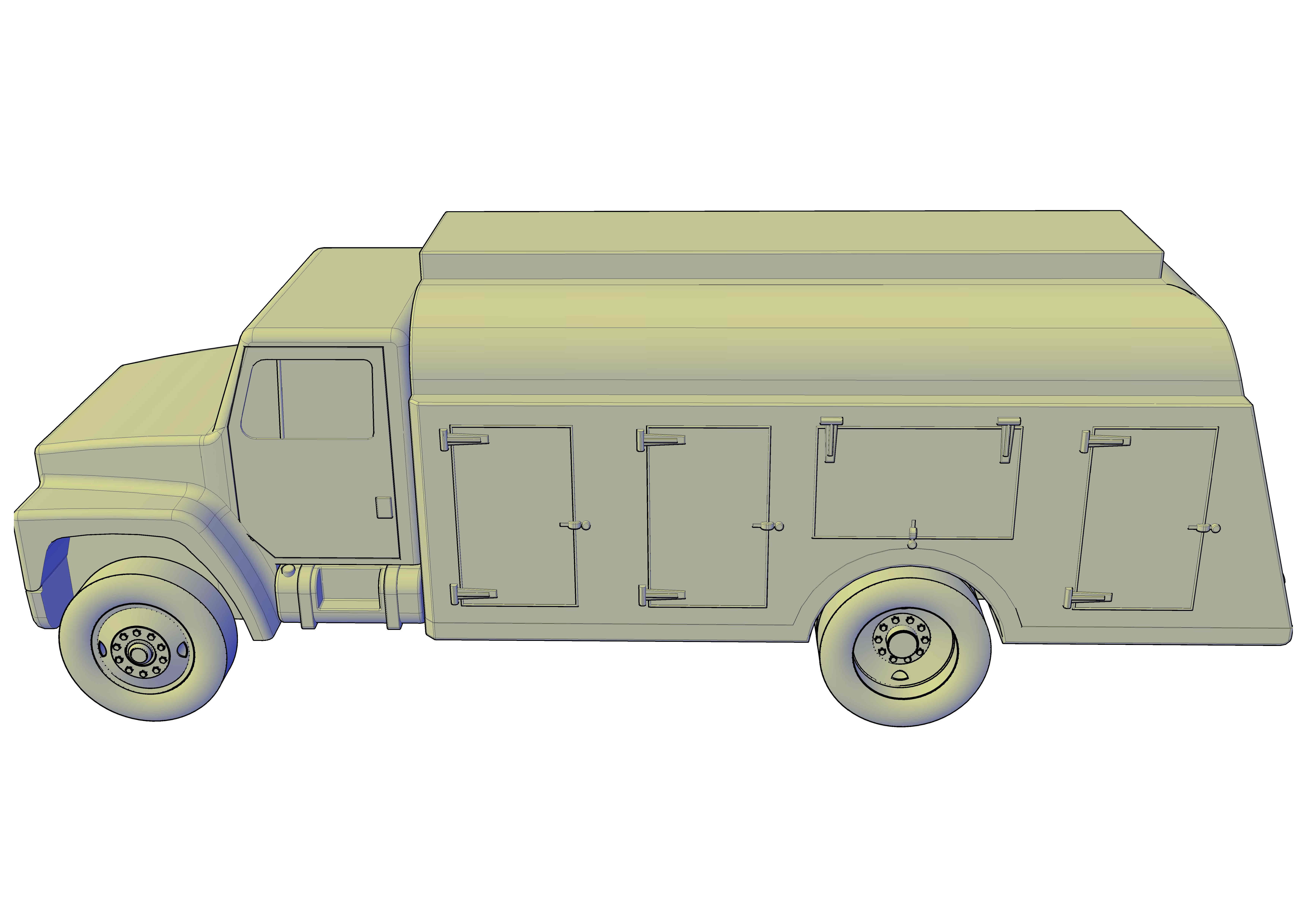 International Harvester S Fuel Truck