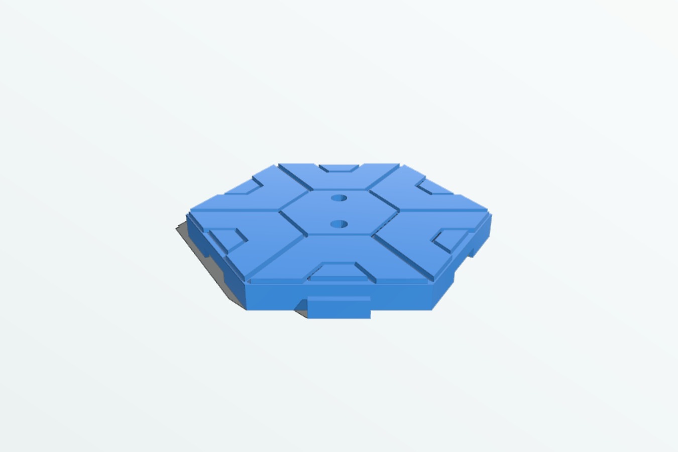 Hex stand for GUNDAM mobile suit ensemble