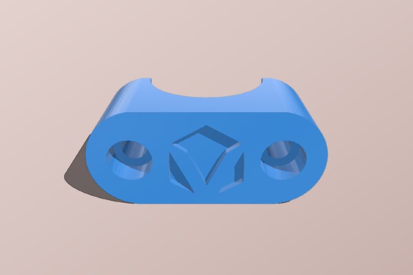 E3D Minimalist for V6 Bracket on Voxelab Aquila | 3d print model