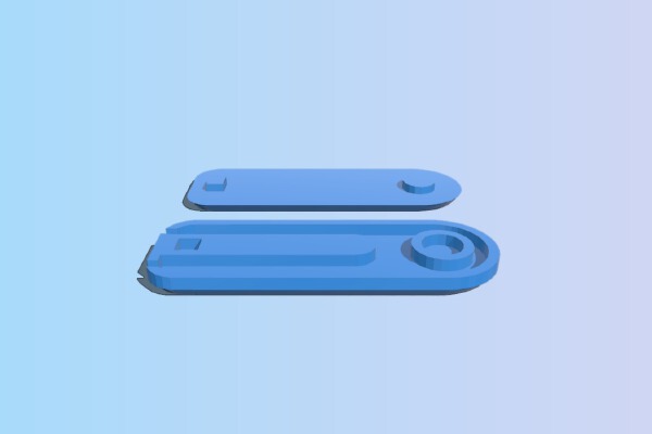 Large Paperclip Zipper Pull | 3d print model