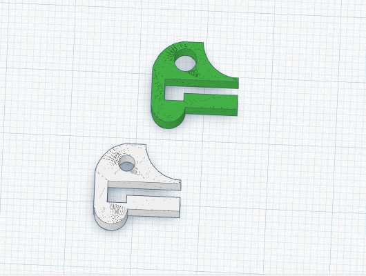 ICE Filaments clip for 1.75 and 2.85mm filament | 3d print model