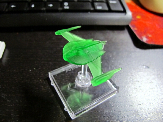 Romulan Bird of Prey, 24th Century (kitbashed) | 3d print model