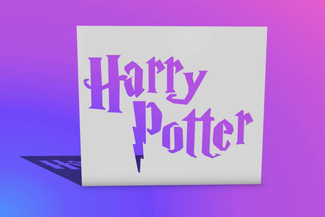 Harry Potter Stencil