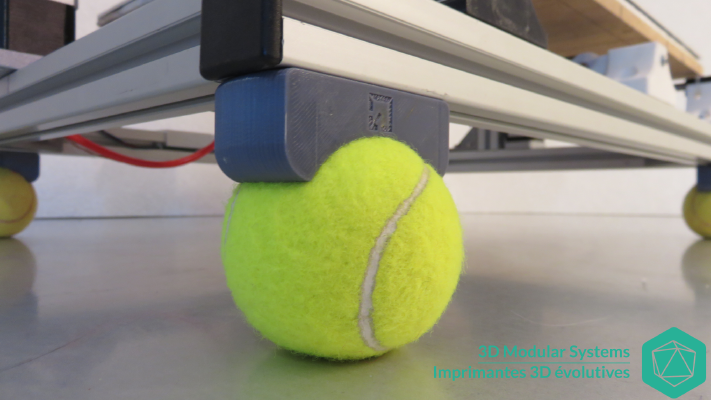Scalar - Tennis ball damper feet | 3d print model