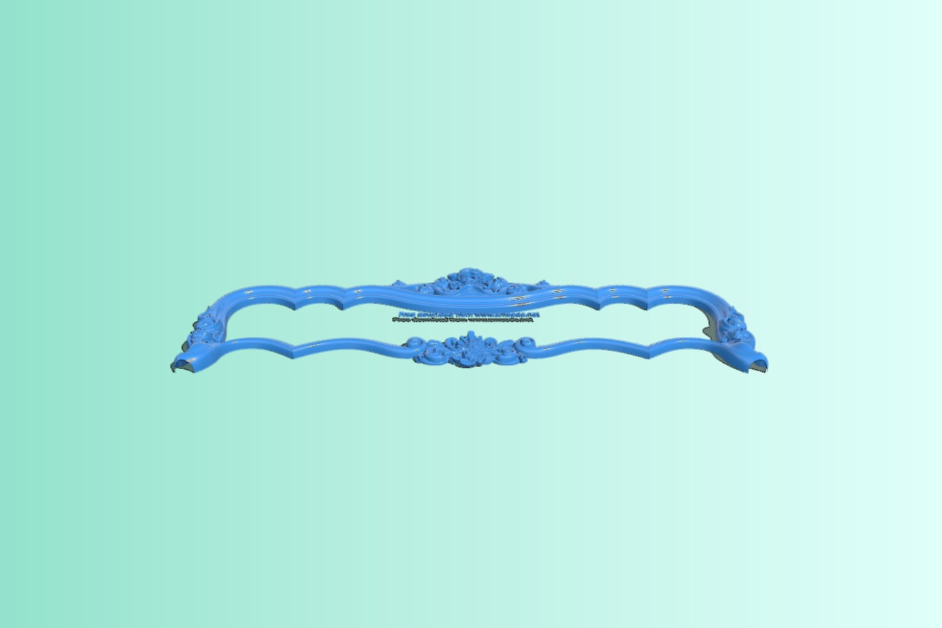 Bed frame pattern