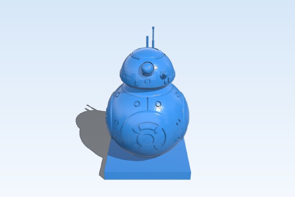 BB8 statue | 3d print model