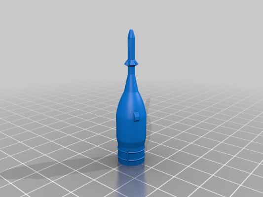 Color Divided SLS Rocket | 3d print model