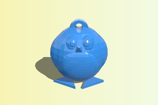 Penguin Keychain | 3d print model