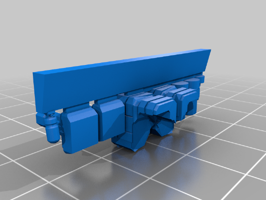 Tomahawk 2, prime, A & B | 3d print model