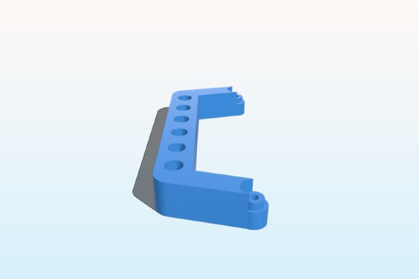 Axial Wraith front light-bar | 3d print model