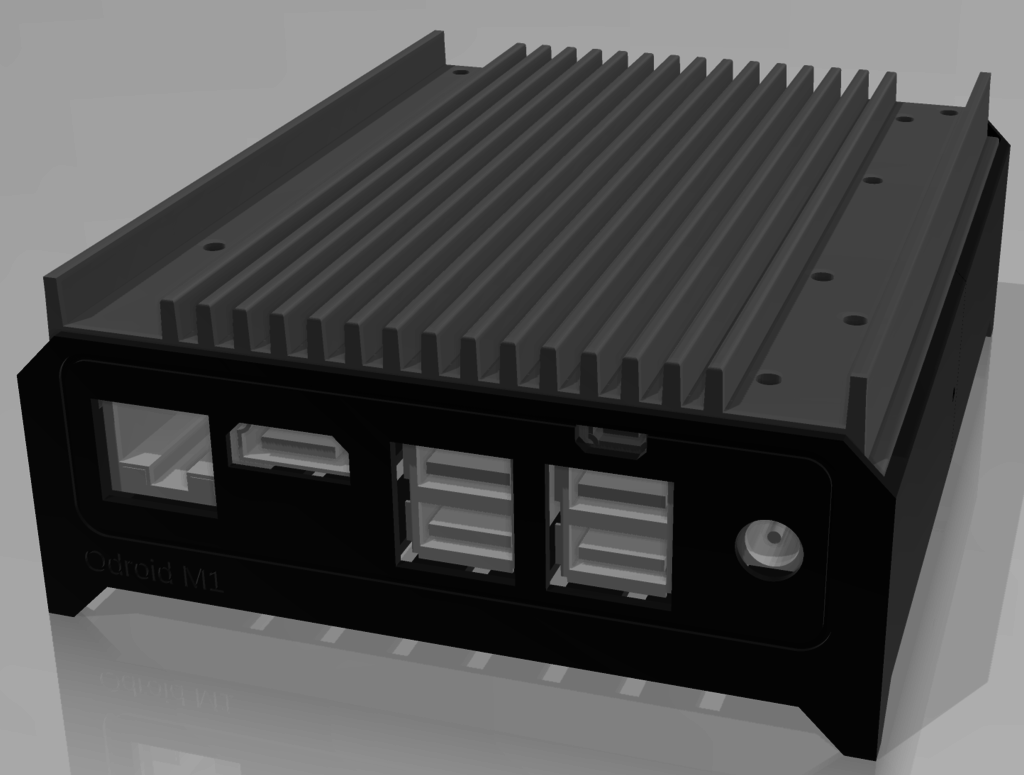 Odroid M1 cases (w_ & w_o HDD)