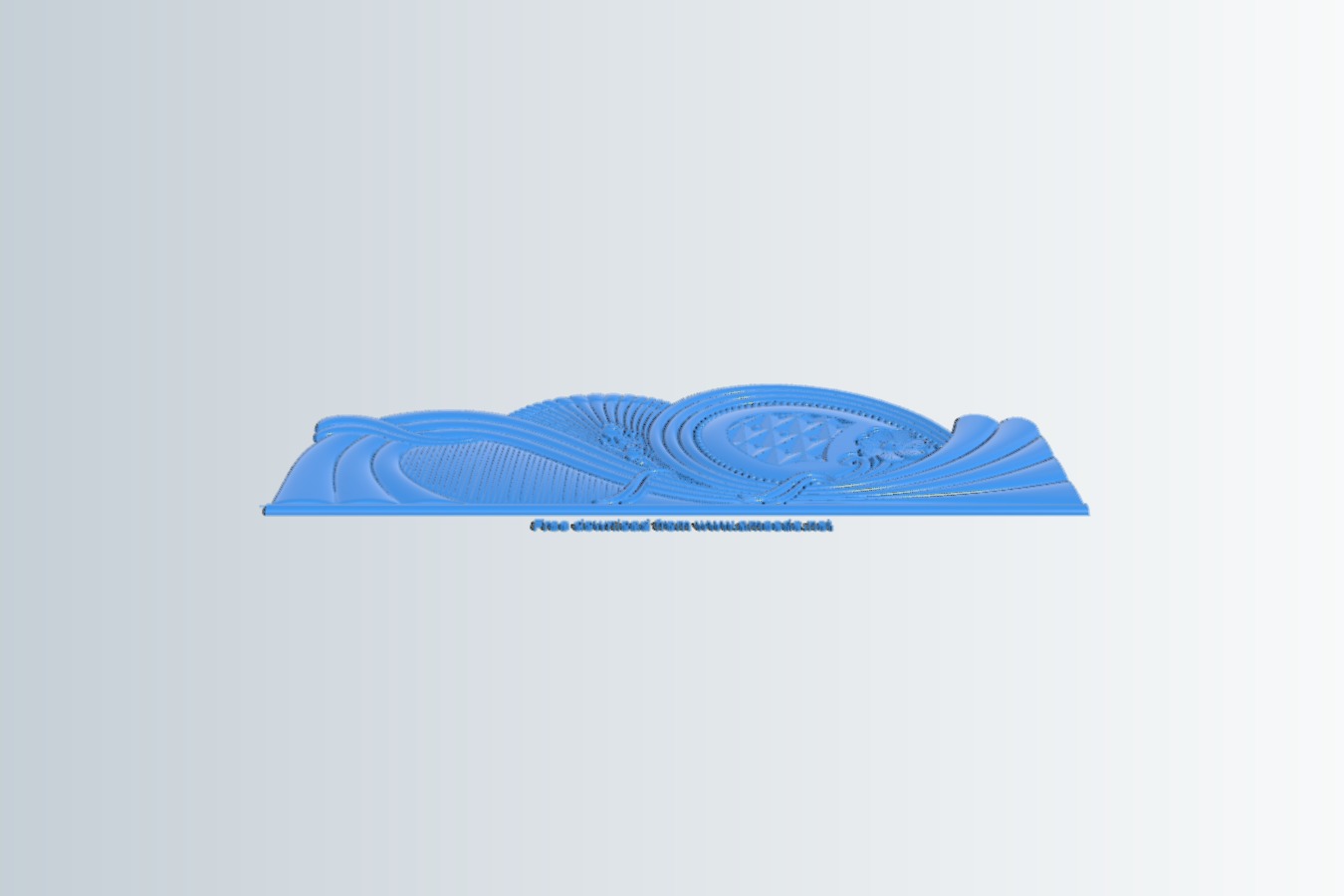 Bed frame pattern