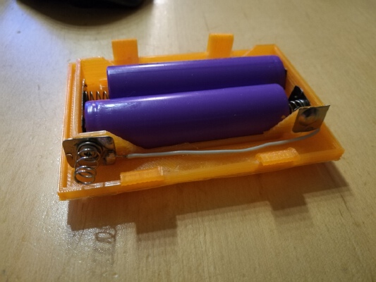 Lego EV3 Battery holder 18650 | 3d print model