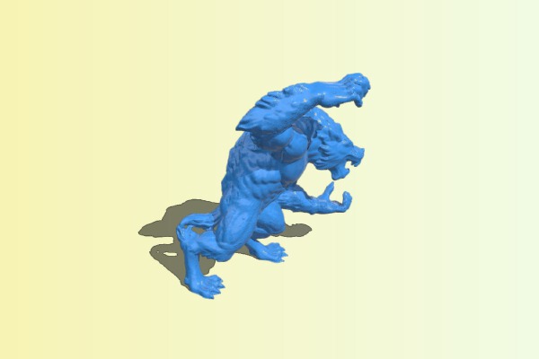 Werewolf Lord | 3d print model