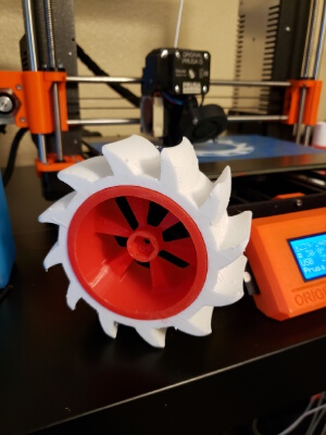 Traxxas Rustler 4x2 and 4X4 Paddle Tire and Rim | 3d print model