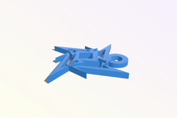 Metallica Logo Keyring | 3d print model