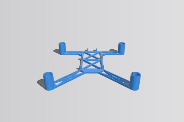 Mini Quadcopter Frame V2 | 3d print model