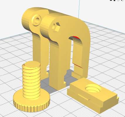 Anet A8 Y belt tensioner | 3d print model