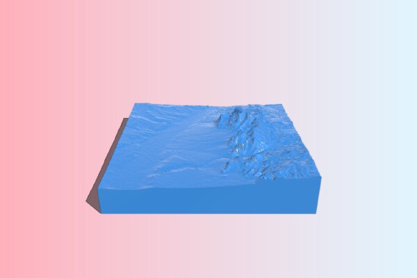 Albuquerque Topography | 3d print model