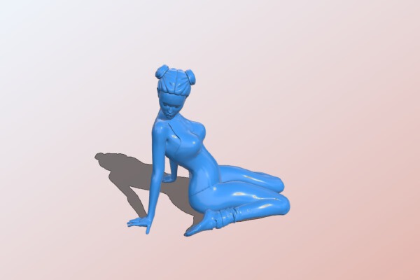 Woman GYM | 3d print model