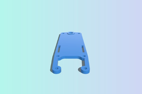 Lizard 180 Quadcopter Top Plate | 3d print model