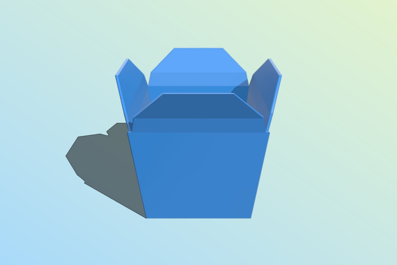 chinese takeout planter with drainage holes