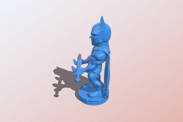 Batman and the sword | 3d print model