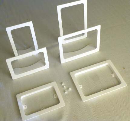 PHOTO FRAMES FOR STAND UP OR WALL DISPLAY | 3d print model