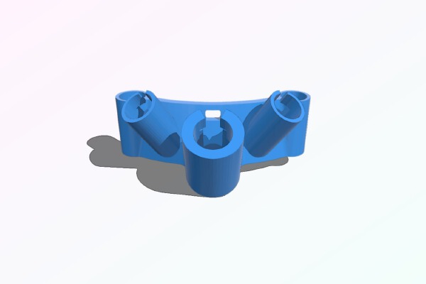 Antenna mount for Martian II (FPV, FlySky-IA6B) | 3d print model