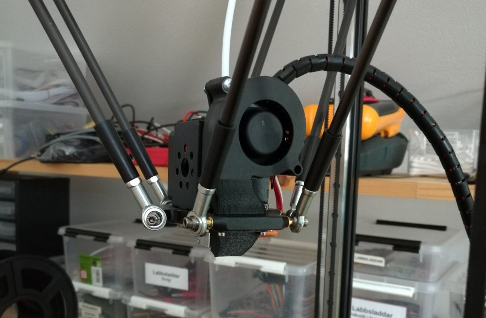 Anycubic Kossel 5015 fan adapter