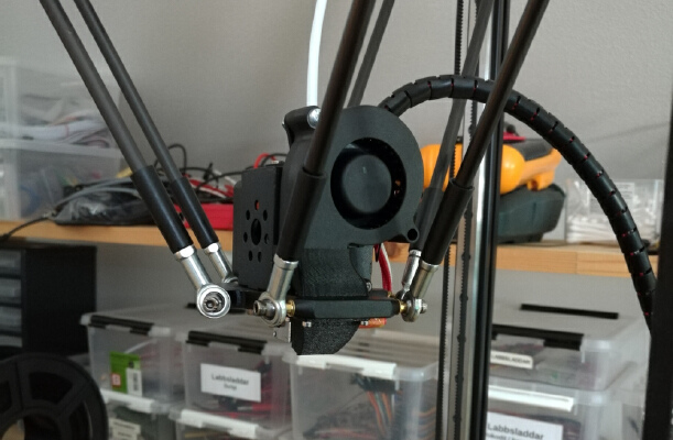Anycubic Kossel 5015 fan adapter | 3d print model