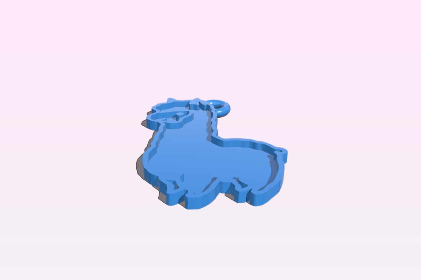 Lama keychain