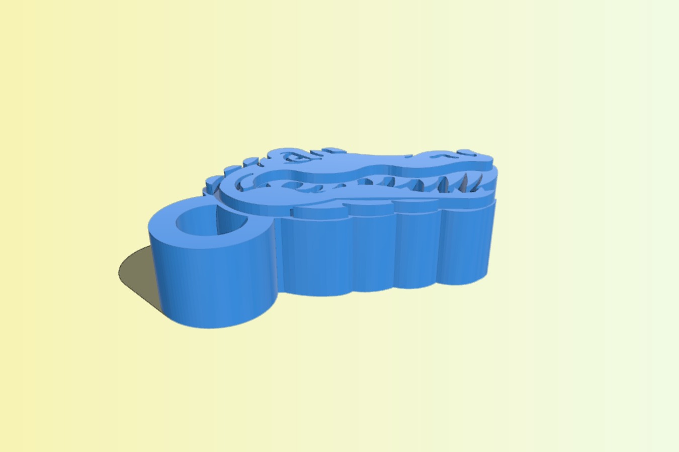 Parametric Gator Clip _ Key Fob