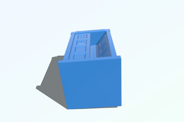 Tardis dice tower | 3d print model