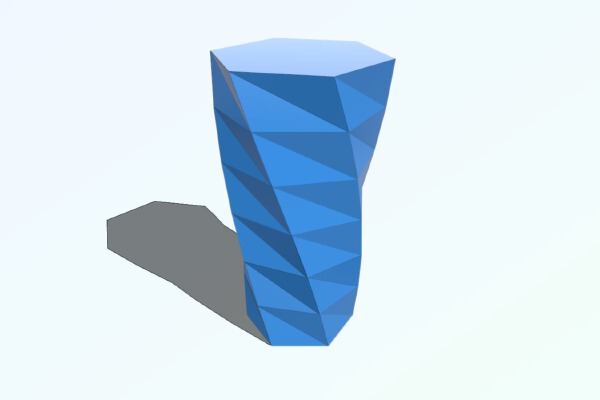 My Customized Twisted Polygon Vase | 3d print model